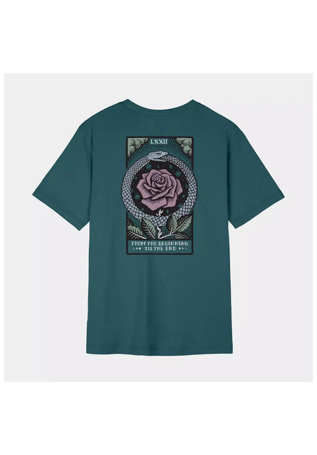 Santa-Cruz Delfino Eternal T-Shirt deepsea – Vorderansicht