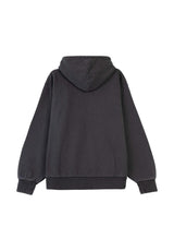 Santa-Cruz Groovy Stack Hoodie charcoalwash – Rückenansicht