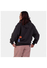 Santa-Cruz Grow Zip-Hoodie blackwash – Rückenansicht