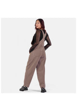 Santa-Cruz Opus Dot Barrel Dungarees Chino- / Stoffhose mole – Rückenansicht