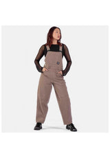 Santa-Cruz Opus Dot Barrel Dungarees Chino- / Stoffhose mole – Vorderansicht
