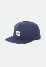 Brixton Trademark Cap washednavy – Vorderansicht