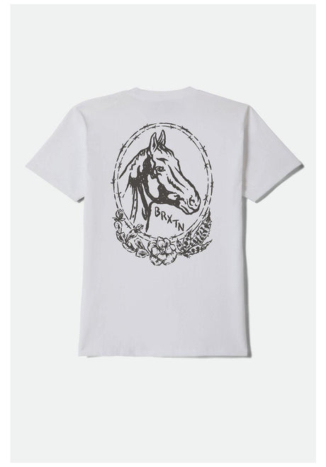 Brixton Marley T-Shirt white – Vorderansicht