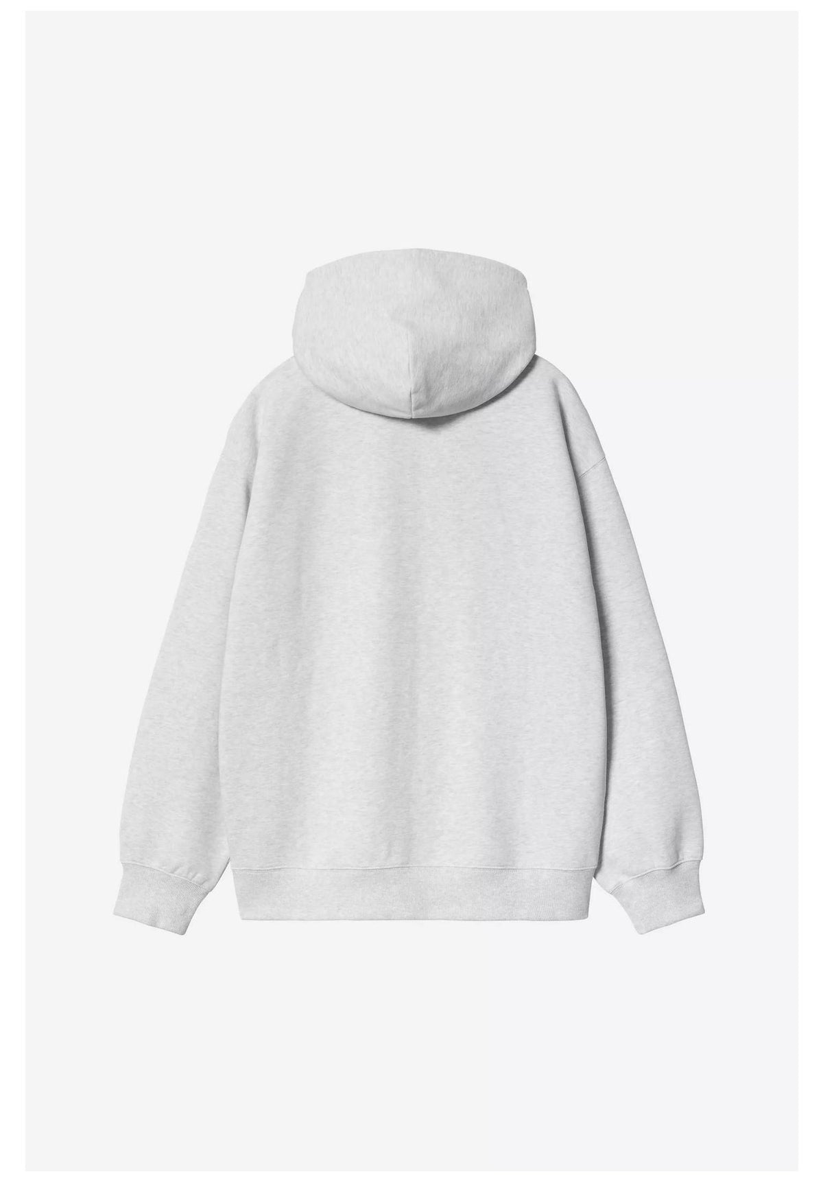 Carhartt WIP WIP Sweat Jacket Zip-Hoodie ashheatherstonewashed – Rückenansicht