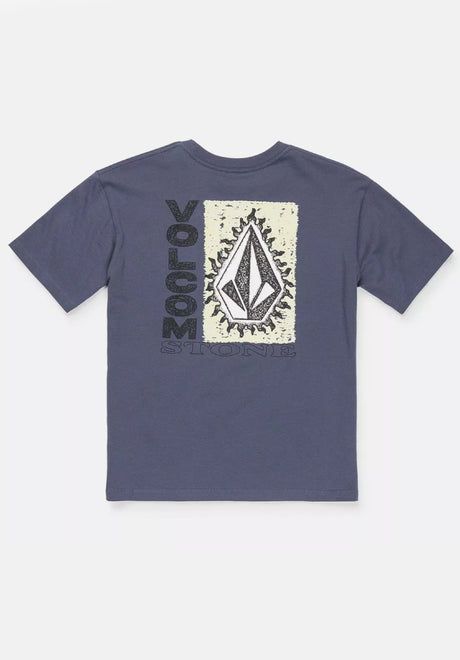 Volcom Freshman T-Shirt stormblue – Vorderansicht