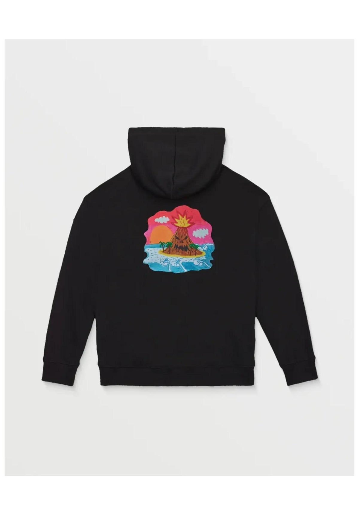 Volcom FA Ozzy Kids Hoodie black – Rückenansicht