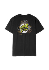 Santa-Cruz Grabke Exploding Dot T-Shirt black – Vorderansicht
