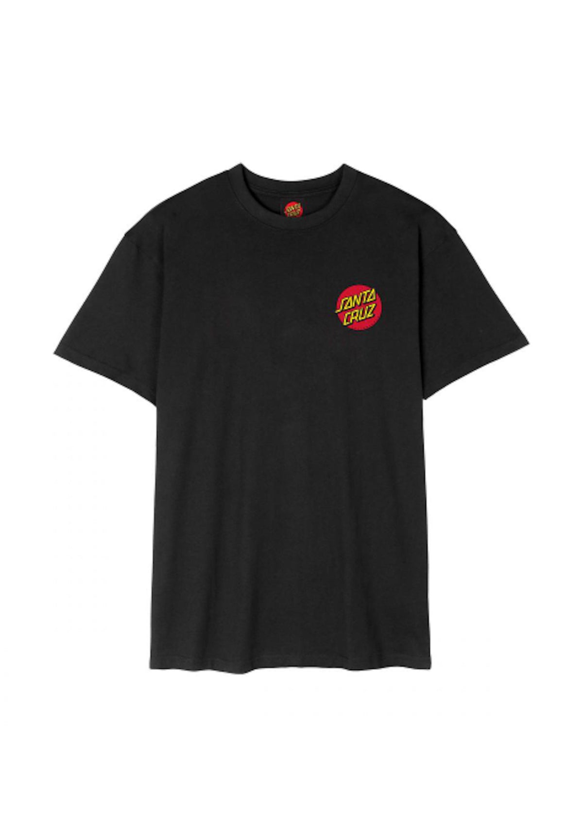 Santa-Cruz Classic Dot Chest SP26 T-Shirt black – Rückenansicht