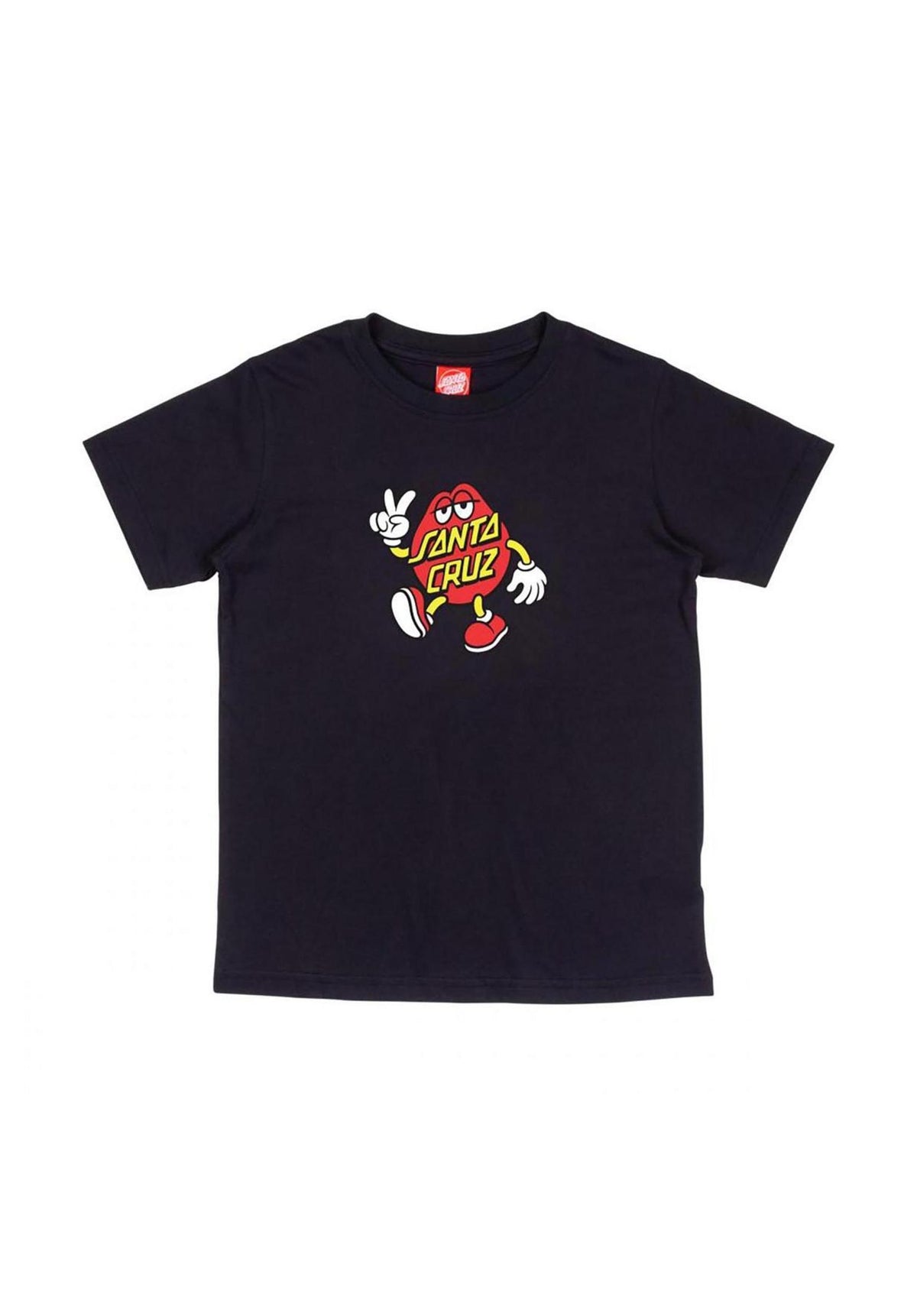 Santa-Cruz Youth Dot Guy TTE T-Shirt black – Rückenansicht