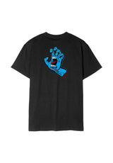 Santa-Cruz Screaming Hand Chest SP26 T-Shirt black – Vorderansicht