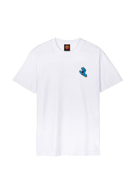 Santa-Cruz Screaming Hand Chest SP26 T-Shirt white – Rückenansicht