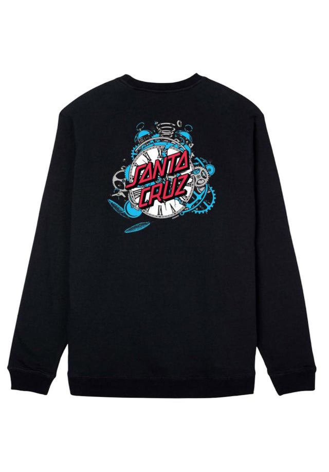 Grabke Exploding Dot Crew black Vorderansicht