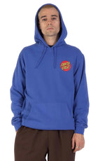 Santa-Cruz Classic Dot Chest Hood Hoodie sapphire – Vorderansicht