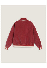 Vans Milliken Varsity Jacket Übergangsjacke poppyember – Rückenansicht