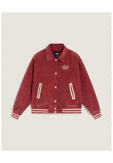 Vans Milliken Varsity Jacket Übergangsjacke poppyember – Vorderansicht
