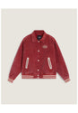 Milliken Varsity Jacket poppyember Vorderansicht