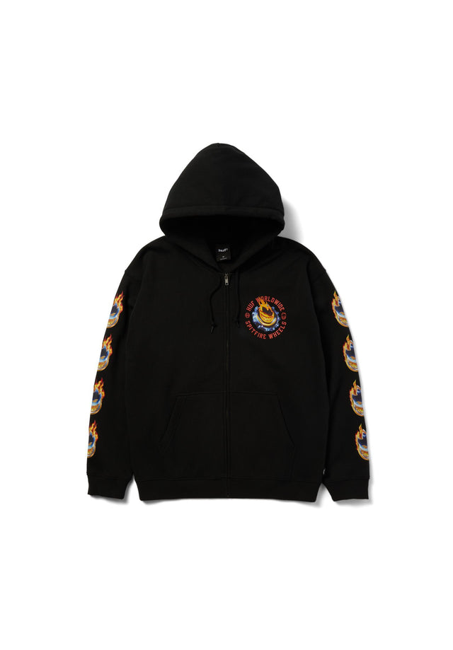 x Spitfire Chrome Head black Vorderansicht