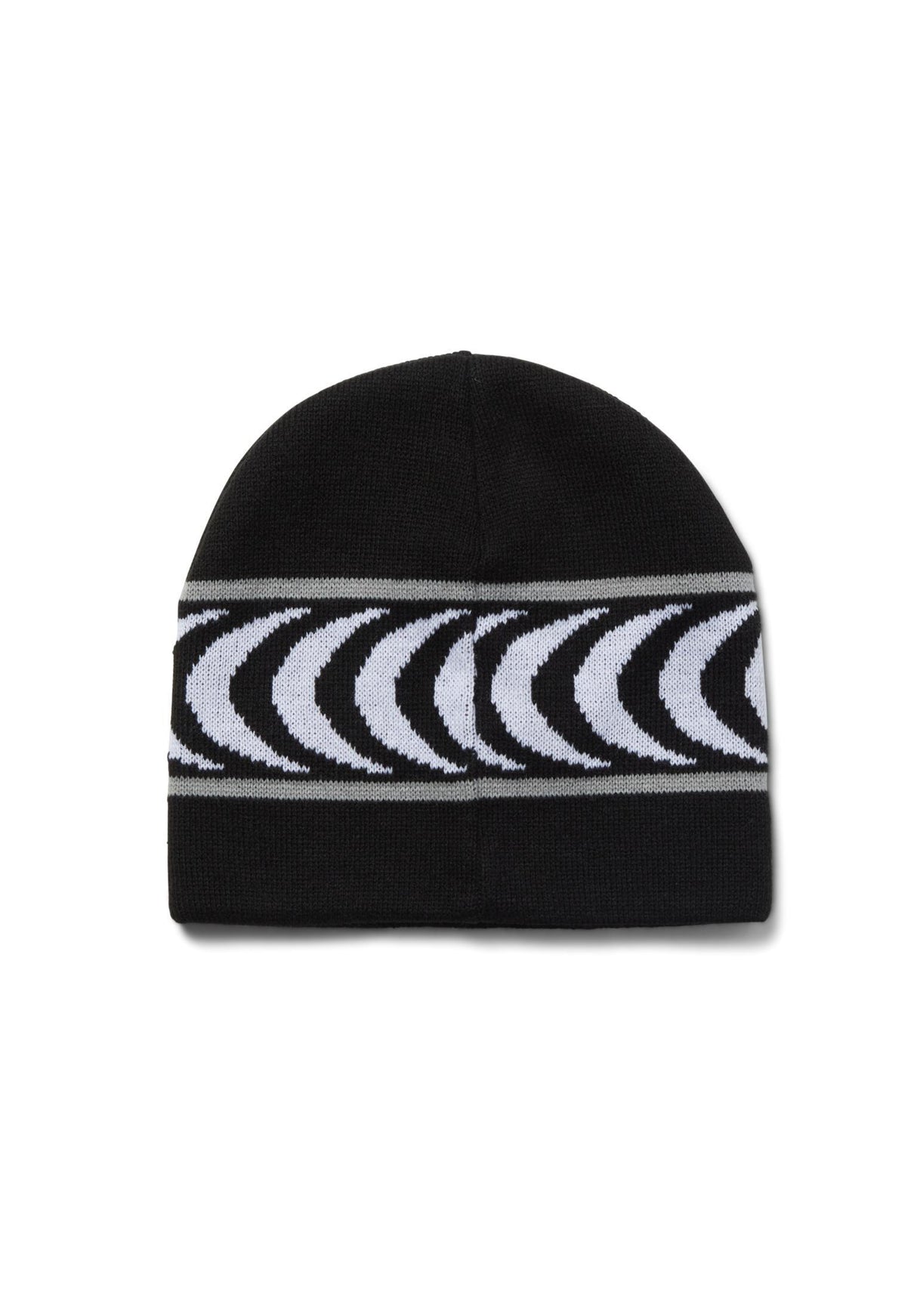 x Spitfire Skull Beanie black Rueckenansicht