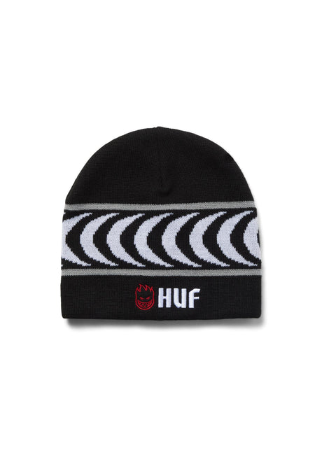 x Spitfire Skull Beanie black Vorderansicht