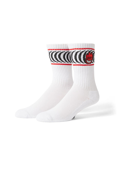 x Spitfire Spiral Sock white Vorderansicht