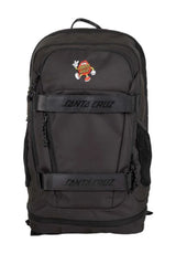 Santa-Cruz Dot Guy Rucksack black – Vorderansicht