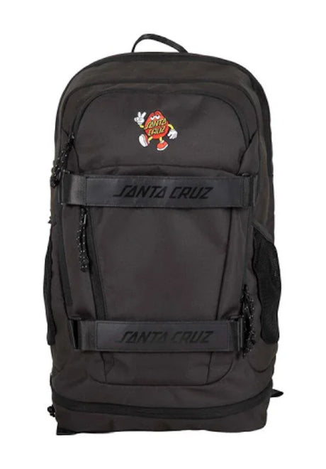 Santa-Cruz Dot Guy Rucksack black – Vorderansicht