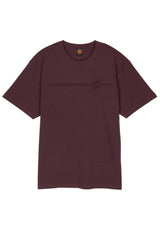 Santa-Cruz Tonal Opus Dot Stripe T-Shirt darkplum – Rückenansicht