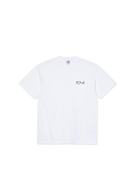 Polar Skate Co Fill Klez Crossing T-Shirt white – Rückenansicht