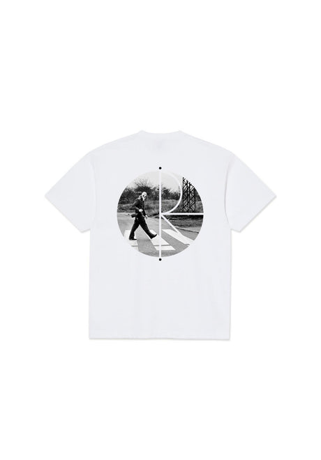 Polar Skate Co Fill Klez Crossing T-Shirt white – Vorderansicht