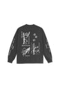 On Repeat LS silver-black Vorderansicht