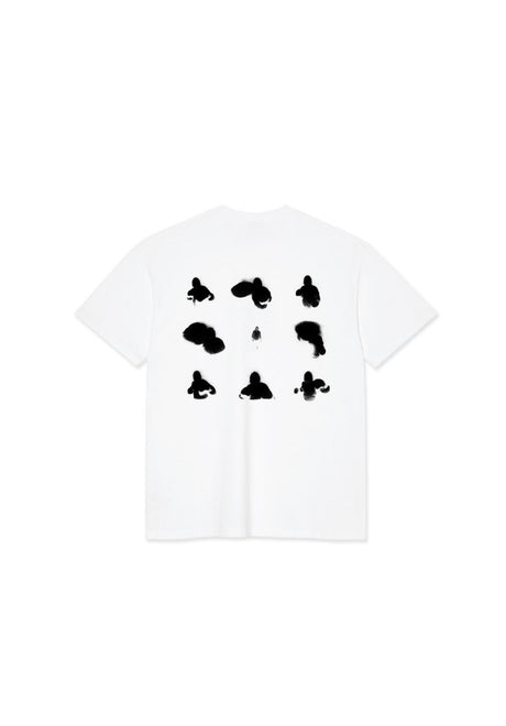 Polar Skate Co Fighting Myself T-Shirt white – Vorderansicht