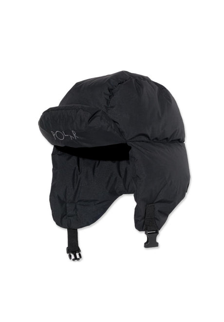 Polar Skate Co Ailu Puffer Cap black – Vorderansicht