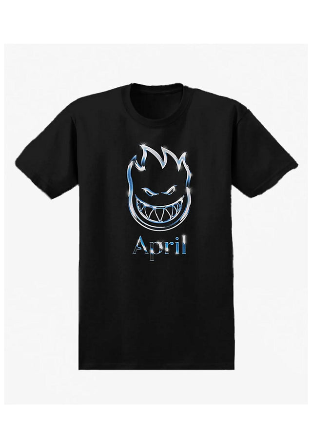 x April Chrome Bighead black Vorderansicht