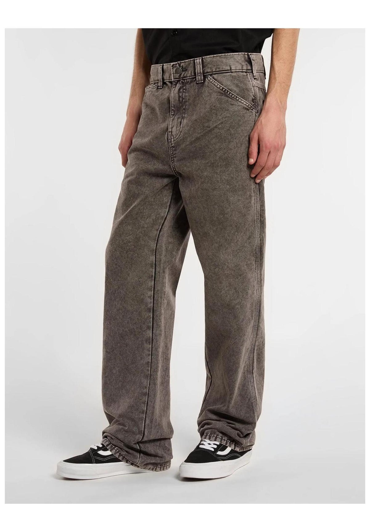 Dickies Houck Loose Chino- / Stoffhose charcoal – Detailansicht 2