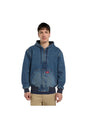 Hilham Lined midblue-fadewash Vorderansicht