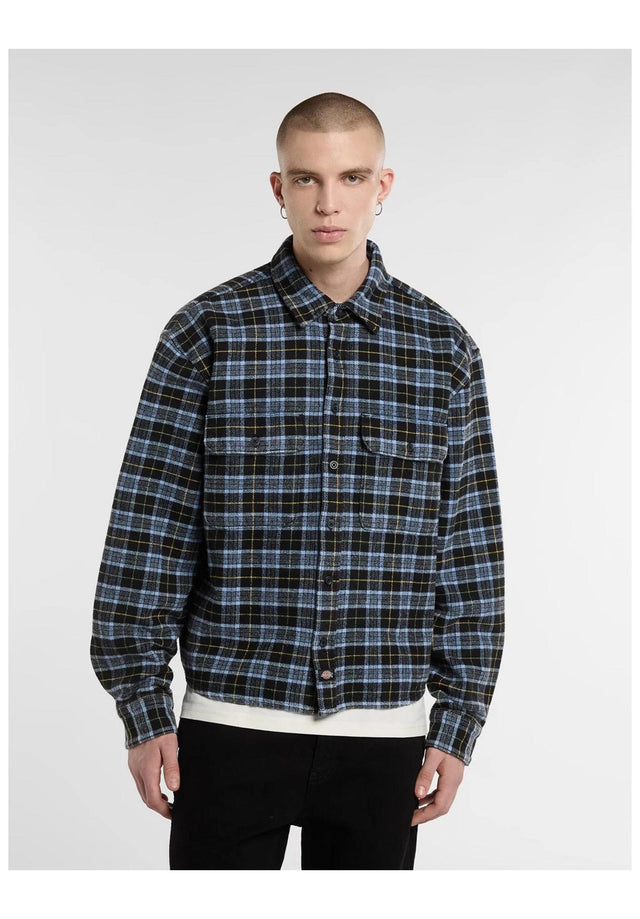 Dad Flannel black Vorderansicht