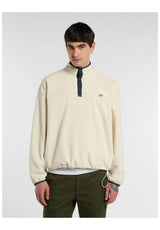 Dickies Leupp Sherpa Sweatshirt bone – Vorderansicht