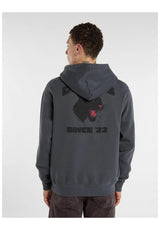 Dickies Mcdermitt Hoodie charcoal – Rückenansicht