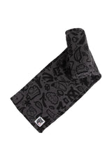 iriedaily x edding Scarf diverser Artikel black – Rückenansicht