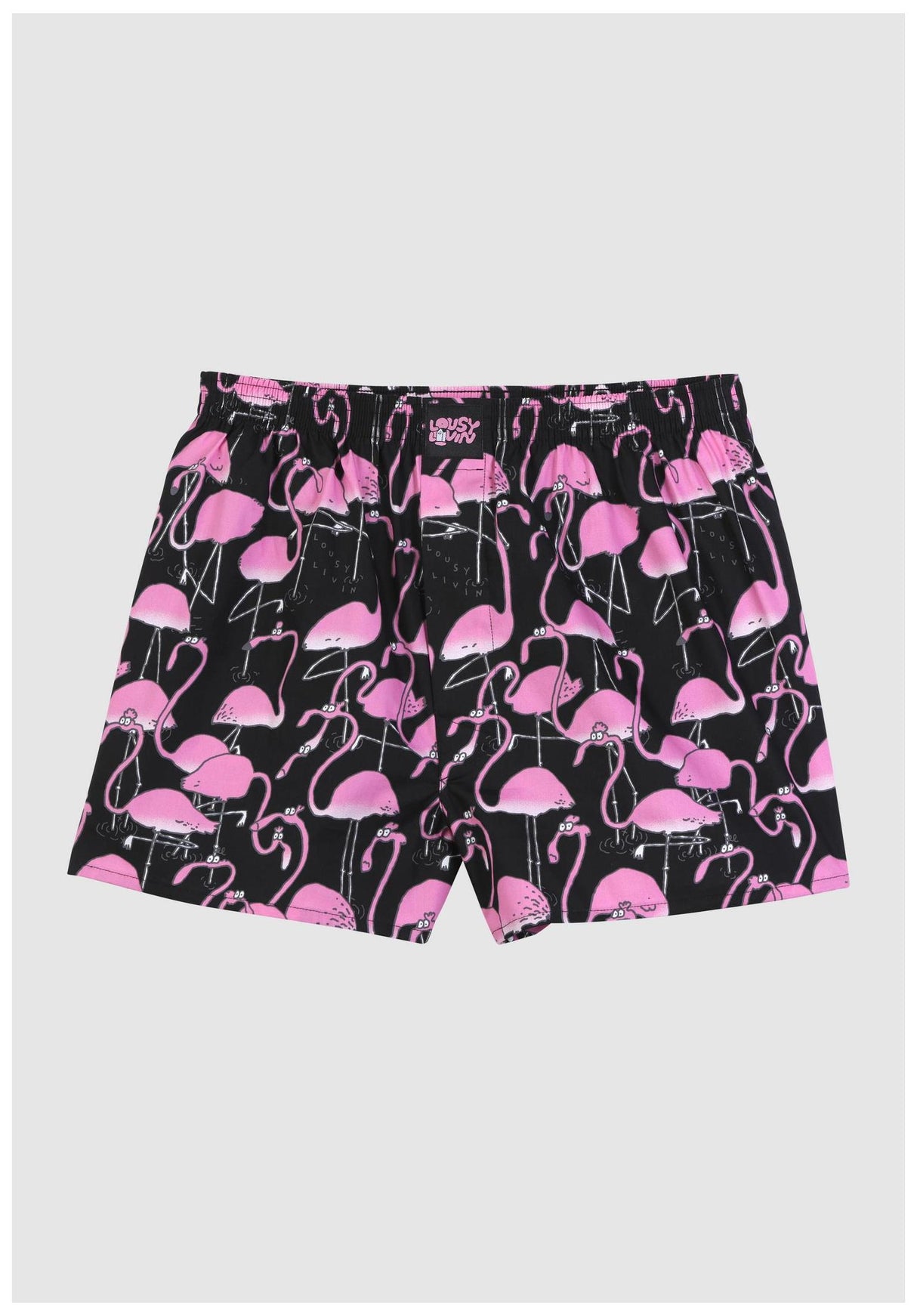 Lousy Livin Greater Flamingos 3er Pack Boxershorts florida – Detailansicht 2