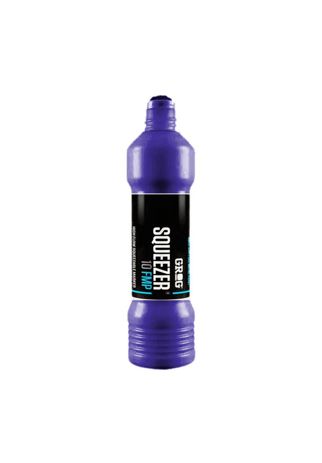 High Flow Mini Squeezer Marker 10mm 35ml FMP goldrakepurple Vorderansicht