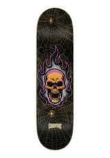 Creature Bonehead Webbed Deck black-purple – Vorderansicht