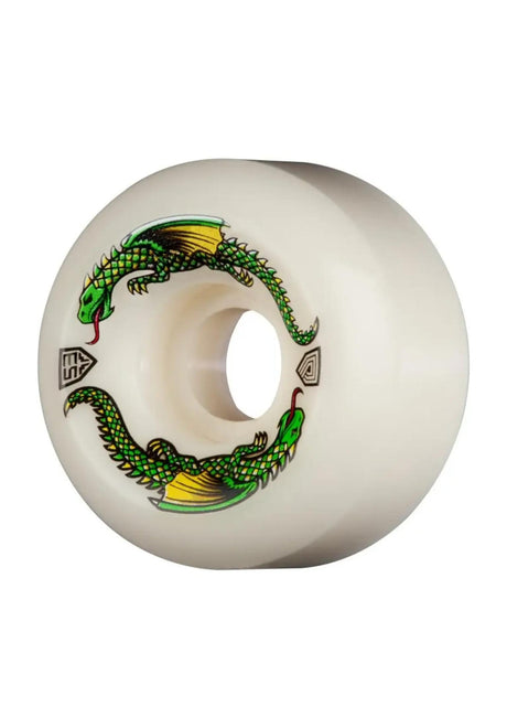 Powell-Peralta Dragons 93A V6 Symmetrical Narrow Ride Rolle offwhite – Vorderansicht