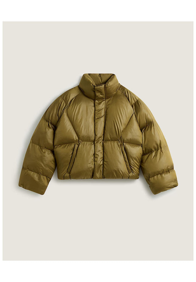 Puffer olive-brown Vorderansicht