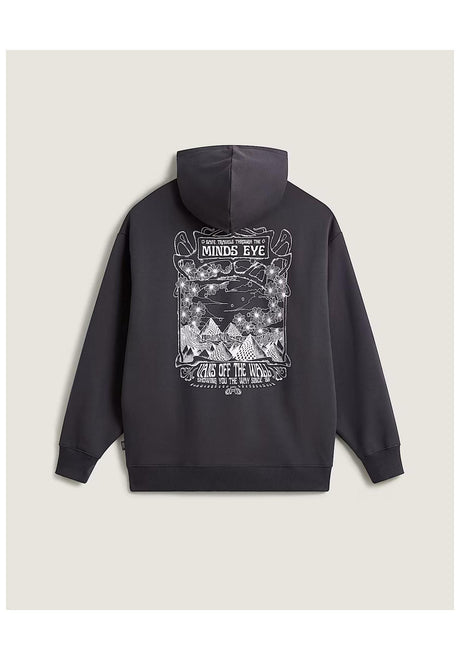 Vans Minds Eye Hoodie charcoal-grey – Vorderansicht