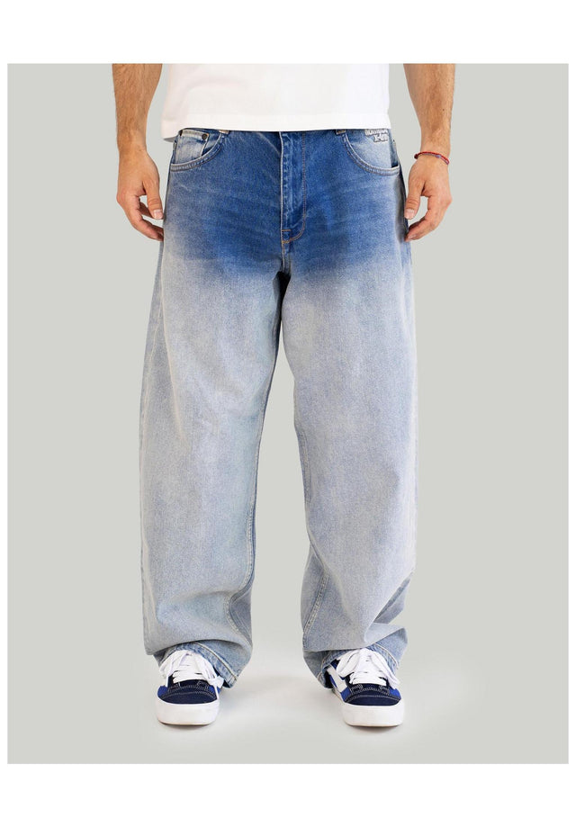 x-tra MONSTER Fading Denim vintage-blue Vorderansicht