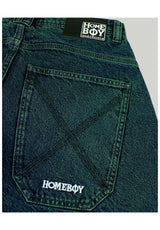 Homeboy x-tra MONSTER Dye Denim Jeans beast-green – Detailansicht 2