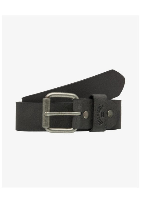 Billabong Current Leather Gürtel black – Vorderansicht