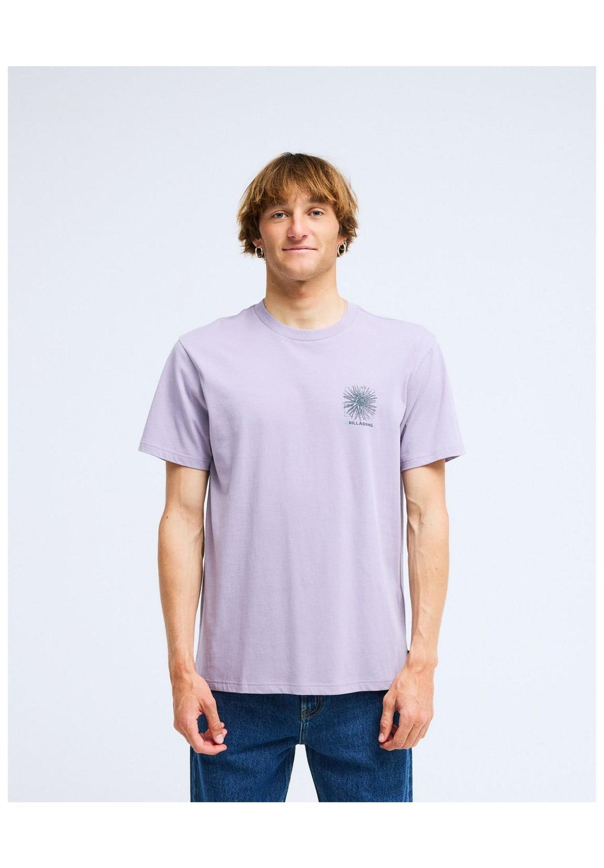 Billabong Montage T-Shirt purpleash – Rückenansicht