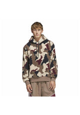 adidas-skateboarding FS+ High Pile Hoodie khaki – Vorderansicht